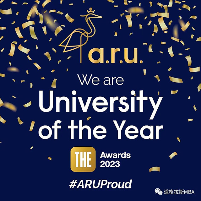 恭喜ARU荣获泰晤士“年度最佳大学”